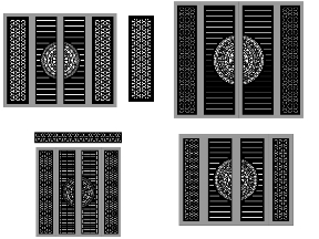 Bộ sưu tập Cổng 4 Cánh Bông Tuyết CNC – Mẫu Đẹp Dẫn Đầu Xu Hướng Hiện Tại