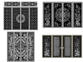 Bộ sưu tập Cổng 4 Cánh Hiện Đại – Tuyên Ngôn Phong Cách