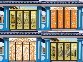 Bộ sưu tập Bộ Sưu Tập Cổng 4 Cánh Nghệ Thuật Cao Cấp