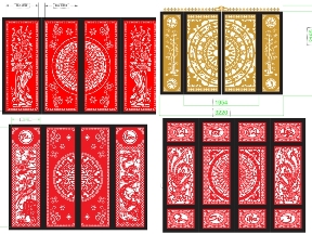 Bộ sưu tập Cổng 4 Cánh Nghệ Thuật Độc Đáo