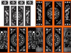 Bộ sưu tập BST Cổng 4 Cánh Nghệ Thuật Sen Cá