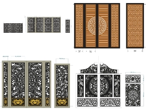 Bộ sưu tập Cổng Chính Và Cổng Phụ Sang Trọng