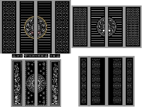 Bộ sưu tập BST Cổng Hiện Đại Đường Nét Tinh Tế