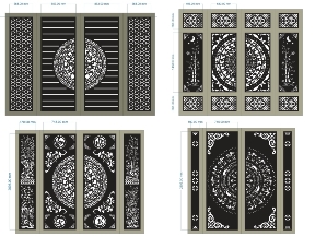 Bộ sưu tập BST Cổng Hiện Đại Nghệ Thuật Tạo Điểm Nhấn Cho Mặt Tiền