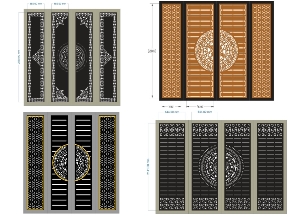 Bộ sưu tập BST Cổng Hiện Đại Phong Cách Tối Giản