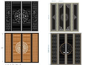 Bộ sưu tập Cổng Hiện Đại Sang Trọng Cho Biệt Thự Và Nhà Phố