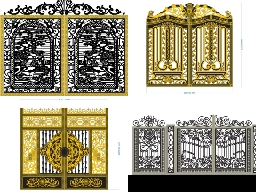 Bộ sưu tập Cổng Nghệ Thuật Cao Cấp – Điểm Nhấn Đẳng Cấp Cho Mặt Tiền