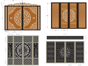 Bộ sưu tập Cổng nghệ thuật cnc mới nhất