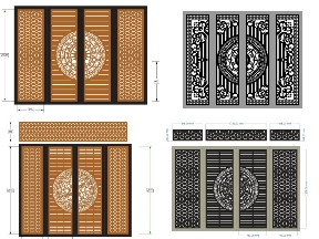 Bộ sưu tập Cổng Nhà Phố Hiện Đại Tinh Tế