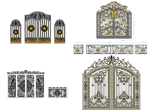 Bộ sưu tập Cổng Sang Trọng Cho Nhà Phố Và Biệt Thự