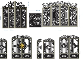 Bộ sưu tập BST Cổng Sắt Mỹ Thuật – Điểm Nhấn Sang Trọng Cho Mặt Tiền