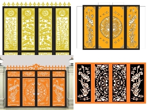 Bộ sưu tập Cổng Sen Phong Thủy – Điểm Nhấn Nhẹ Nhàng Cho Ngôi Nhà