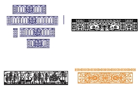 Bộ sưu tập Cung cấp file lan can cnc đẹp cho anh em