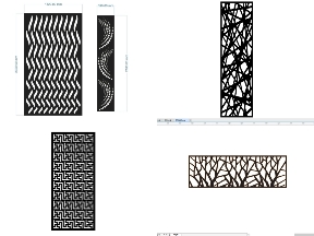 Bộ sưu tập Download File Vách Ngăn CNC Họa Tiết Đơn Giản