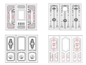 Bộ sưu tập Download ngay 4 mẫu huỳnh cửa file cad và corel tại đây để giảm 10% phí tải