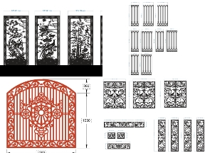 Bộ sưu tập File cnc hàng rào nghệ thuật cao