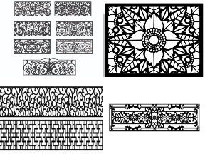 Bộ sưu tập File CNC lan can thực tế
