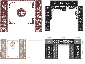 Bộ sưu tập File cnc vách ngăn phòng thờ đẹp chung cư