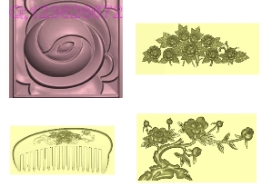Bộ sưu tập File jdpaint 5 mẫu Hoa hồng CNC HOT nhất