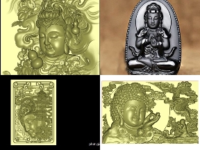 Bộ sưu tập File jdpaint tổng hợp bộ 5 mẫu Phật giáo cnc đẹp