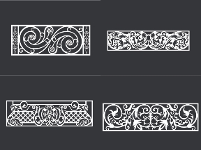 Bộ sưu tập File lan can cnc cao cấp