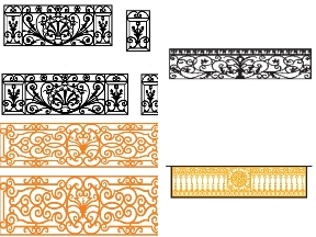 Bộ sưu tập File lan can CNC họa tiết sang xịn