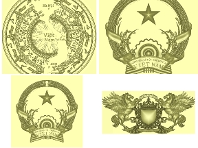 Bộ sưu tập File thiết kế Logo và biểu tượng quốc huy siêu đẹp trên Jdpaint