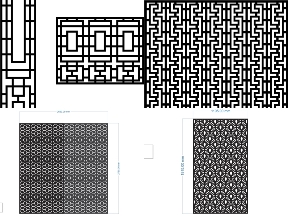 Bộ sưu tập File vách ngăn CNC cắt đẹp chuẩn nét