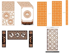 Bộ sưu tập File vách ngăn CNC cắt ngay độc đáo