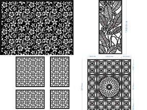 Bộ sưu tập File vách ngăn CNC đa dạng mẫu mã gửi anh em