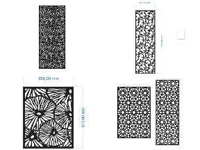 Bộ sưu tập File vách ngăn cnc đa dạng mẫu mã dễ thi công