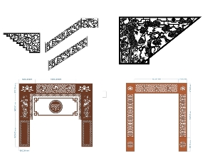 Bộ sưu tập File vách ngăn CNC đẹp dễ cắt chuẩn nét