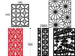 Bộ sưu tập File vách ngăn hoa văn CNC chất lượng cao