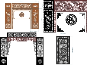 Bộ sưu tập File vách ngăn Phúc Lộc Thọ chất lượng cao