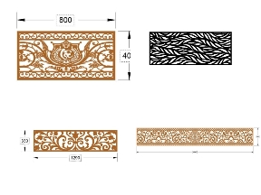 Bộ sưu tập Gia công lan can CNC chất lượng cao
