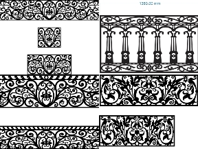 Bộ sưu tập Gia công lan can cnc sắc nét