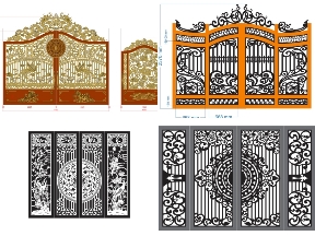 Bộ sưu tập Giảm Giá Lớn! Ra Mắt 30 Mẫu Cổng CNC Mới Nhất 2026