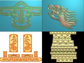 Bộ sưu tập Gửi các bạn 20 mẫu Hoa văn CNC Free trên Thuviencnc