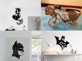 Bộ sưu tập Gửi tới anh em 8 mẫu mô hình xe đẹp, hoa văn họa tiết trang trí CNC rất đẹp