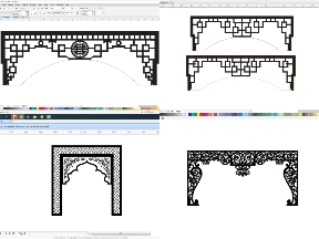 Bộ sưu tập Gửi tới anh em bộ sưu tập 5 mẫu dạ triện CNC được sử dụng nhiều