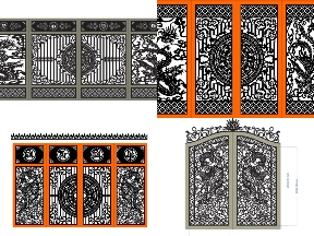 Bộ sưu tập Hot 6 mẫu cổng rồng mới nhất