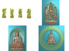 Bộ sưu tập Jdpaint thiết kế bộ 5 mẫu Phật giáo đẹp nhất