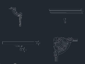 Bộ sưu tập Jdpaint tổng hợp bộ 5 mẫu Phào chỉ CNC mới nhất