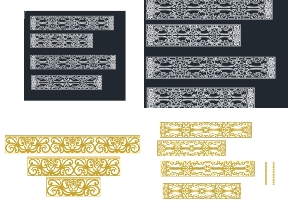 Bộ sưu tập Kho file lan can cnc hiện đại