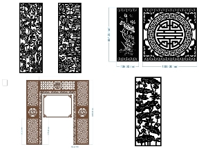 Bộ sưu tập Kho File Vách Ngăn Hoa Sen CNC