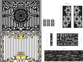 Bộ sưu tập Kho mẫu file cnc hàng rào đẹp nhất