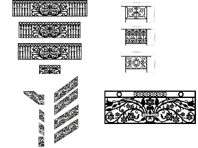 Bộ sưu tập Lan can cắt cnc hiện đại cho nhà phố