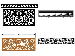 Bộ sưu tập Lan Can CNC Ban Công Hiện đại