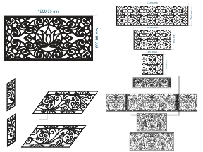 Bộ sưu tập Lan Can CNC Đa Dạng Kiểu Dáng