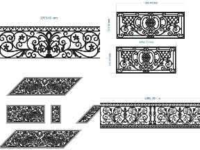 Bộ sưu tập Lan can CNC đẹp cho nhà ở